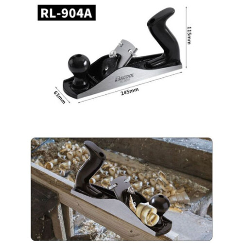 Adjustable universal hand plane no. 4 – 508 mm blade and plastic handle for precision woodworking, 5 cm, VHV 1