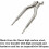Spring removal pliers for LG and Samsung washing machines red VHV 4