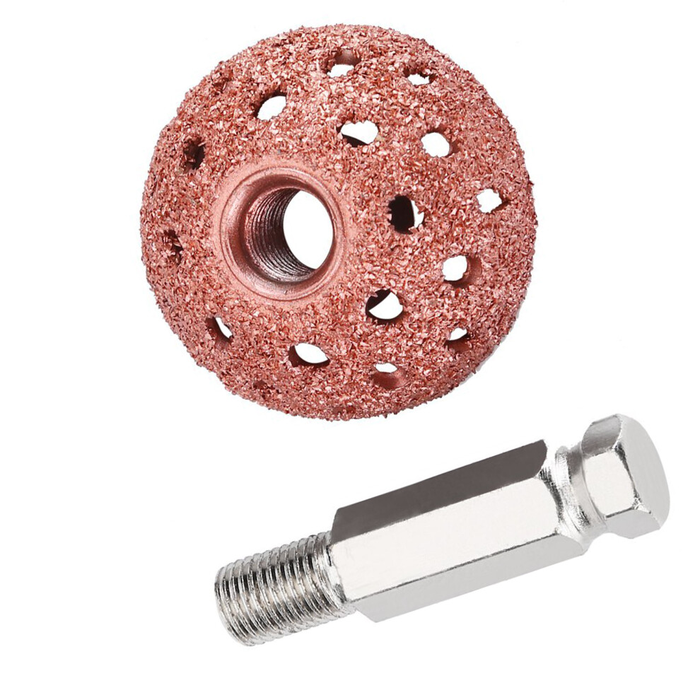 38Mm Tire Repair Grinding Head Coarse Grit Buffing Wheel With Linking Rod 8131324337540