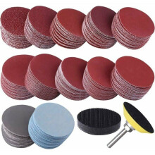 300 pcs 50mm grinding discs, grit 80, 180, 240, 320, 400, 600, 800, 1000, 2000, 3000, for grinding, milling, VHV