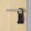 Key cabinet with handle, 4-digit external code, small key cabinet HxWxD 145 x 6 x 2 cm, black VHV 2
