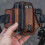 Belt pouch, multifunctional belt pouch, belt pouch, EDC tool pouch with key ring, brown VHV 4