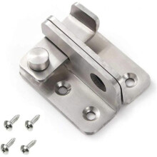 Door lock, small anti-theft shackle, stainless steel padlock, tilt lock, security door locks, leave open, VHV
