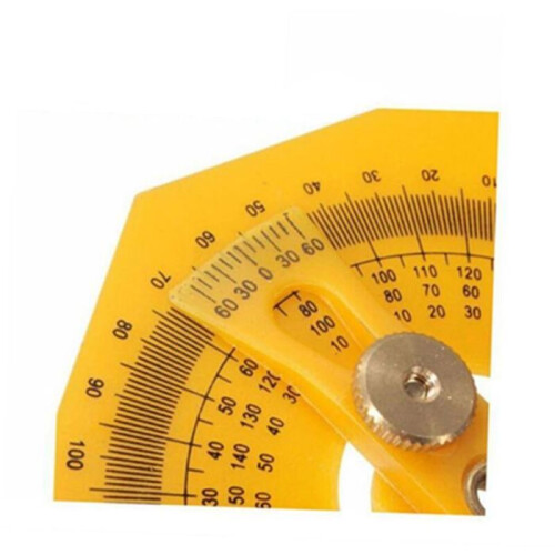 Multi-angle ruler, protractor, tool, ruler, measuring instrument, foldable semi-circle ruler VHV 2