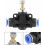 pieces quick coupling butterfly valve speed controller pneumatic air flow control valve VHV connector fitting 2