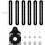 Multi-angle template tool measuring ruler multi-functional aluminum alloy ruler porous ruler VHV tool 4