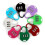 7-pack mini 3-digit resettable combination lock for travel luggage, various colors VHV 1
