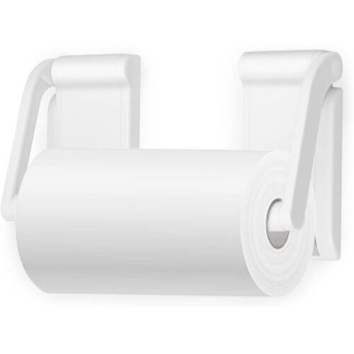 Magnetic kitchen roll holder without perforation, adjustable distance, 180 rotating suspension arm, VHV