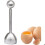 Stainless steel egg slicer, shell opener for hard and soft eggs, shell separator, dimensions 38 x 31 cm VHV 1