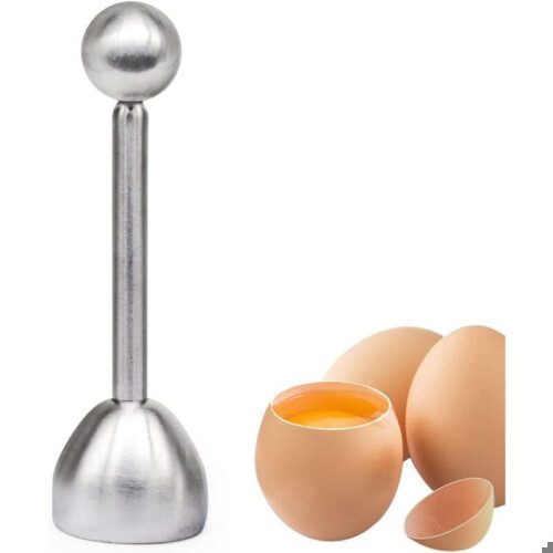 Stainless steel egg slicer, shell opener for hard and soft eggs, shell separator, dimensions 38 x 31 cm VHV