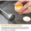 Stainless steel egg slicer, shell opener for hard and soft eggs, shell separator, dimensions 38 x 31 cm VHV 4