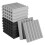 Acoustic panel - VHV - 12 pieces - sound insulation - absorbent foam - absorbent panel 1