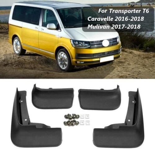 Mudguards - VHV - Transporter T5 T6 - Black - Mixed - 2016-2019 1
