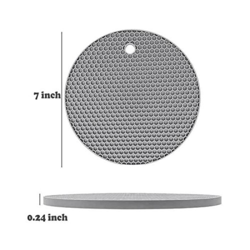 Coasters - VHV - Silicone round - Set of 5 - Non-slip - Durable 1