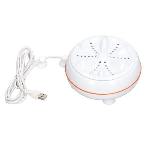 Mini USB ultrasonic washing machine, 27 W – – – Capacity 5 kg – Reverse gear 50 s