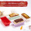 4-Pack Silicone Baking Molds – Mini Rectangular Non-Stick Baking Molds for Cakes, Bread, Pastries and Other Baking Supplies 2