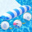 Inflatable floating bed, water hammock, floating water hammock, water hammock, multi-U-shaped floating bed 3