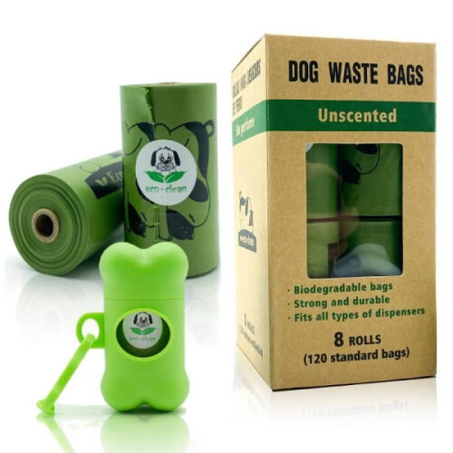 Poop Bags - Brand - Model - Green - Small - Dog