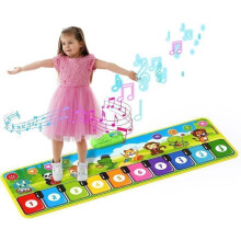 Music mat for children - 28 musical sounds - Dance mat - Educational toy - White - Unisex - 2 year warranty