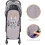 Universal footmuff for strollers, waterproof, windproof and warm lining, baby sleeping bag, for strollers, buggies 2