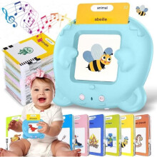 Toy tablet for children, 224 words in French, 112 flashcards, educational games for children aged 1, 2, 3, 4, 5 and 6