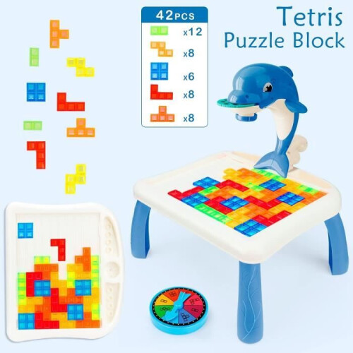 Children's projection table - Brand - Model - Blue - Unisex - Indoor 2