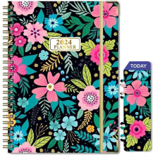 Weekly calendar - A1 - 2024 - Hardcover - 22 x 16 cm - 140 pages - 2 bookmarks