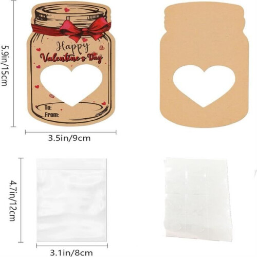 Love card - Not specified - 48 pieces - DIY - Valentine's Day - Creative gifts 1