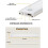 2-pack 54 LED cabinet lights, 30cm, 6000K, motion sensor cabinet light with 3 lighting modes for cupboards, stairs and kitchen 4