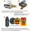 Remote control electric train - magnetic connection - red - children - simulation train model 4