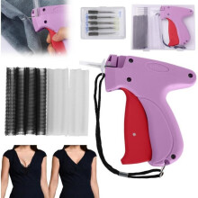 Clothing label printer with 5 needles, 500 white micro fasteners and 500 black micro fasteners