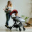 Waterproof footmuff for strollers – double opening, washable, 5 strap slots, compatible with strollers and car seats 3