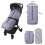 Waterproof footmuff for strollers – double opening, washable, 5 strap slots, compatible with strollers and car seats 4