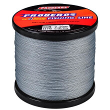 Strands PE Multifilament Braided Fishing Line, 547 Yards/500 m, 30 lb/0.25 mm, Super Strong, Gray