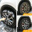 Rim cleaning brush, microfiber, scratch-resistant, black 4