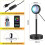 Sunset projection lamp, 16 colors, 180 rotatable, with remote control and smart app control 4