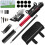 Bicycle Tool Kit – Repair Tools with 120 PSI Mini Pump – Black/Red – Adult 1