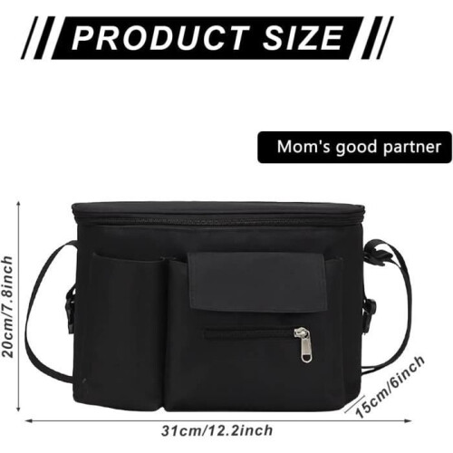 Storage bag for prams and buggies, diaper bag, pram accessories, all pram models – Bear 2