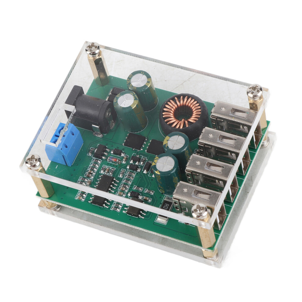 DcâDc 7Â60V To 5V 5A 4Usb Output Step Down Converter Step Down Power Supply Case 3211324341657