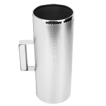 5*12.8'' Professional Stainless Steel Percussion Instrument Metal Guiro with Scraper