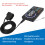 180cm Car OBDII OBD2 EOBD 16pin Diagnostic Extension Adapter to Mini USB Cable 4