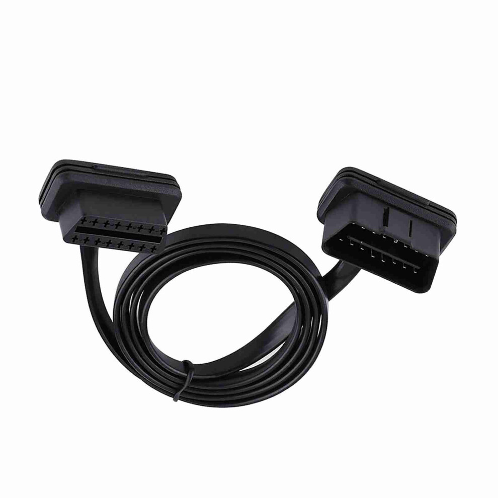 Car Auto 16 Pin Male To Female Obd Extension Cable Diagnostic Adapter 100Cm/39Inch Length 4931324342841