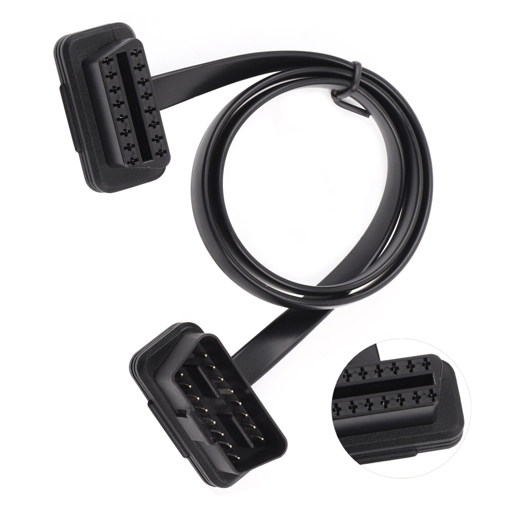Car Auto 16 Pin Male To Female Obd2 Extension Cable Diagnostic Adapter 60Cm/24Inch Length 8311324342809