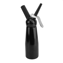500mL Black Aluminum Whipped Dessert Cream Butter Dispenser Whipper Foam Maker