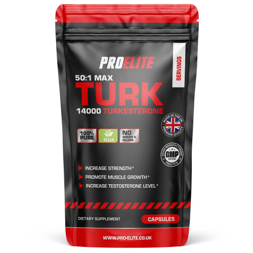 (120 Capsules) Turkesterone 14000mg Testosterone Libido Recovery