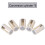 5 Pcs 3 x AA To 1 D Size Parallel Battery Holder Conversion Adapter Switcher Converter Case 5