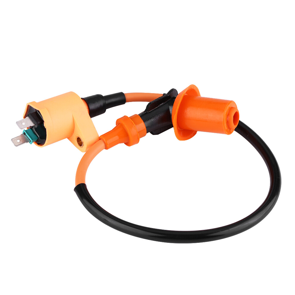 Ignition Coil For Gy6 50Cc 125Cc 150Cc Engine Motorcycle Dirt Bike Scooter Moped Orange 4691324344985
