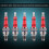 5Pcs Racing Spark Plug with Single Electrode for Scooter GY6 50CC 125CC 150CC 9