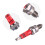 5Pcs Racing Spark Plug with Single Electrode for Scooter GY6 50CC 125CC 150CC 13