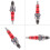 5Pcs Racing Spark Plug with Single Electrode for Scooter GY6 50CC 125CC 150CC 7